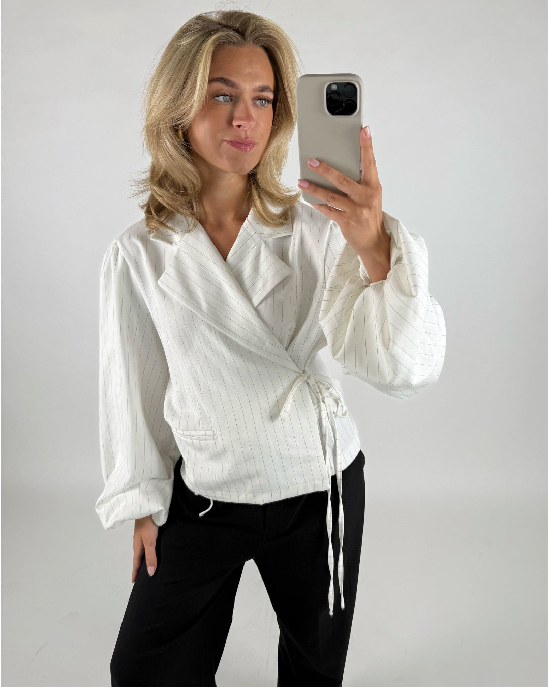 LAUREL bluse hvid
