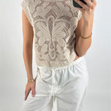LEXI top, creme