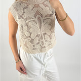 LEXI top, creme