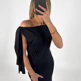 LILJA maxi kjole, sort