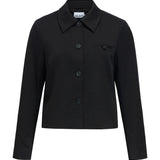 LISA kort blazer, sort