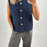 LISBETH vest, navy