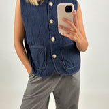 LISBETH vest, navy