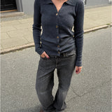 LUCCE cardigan, grå