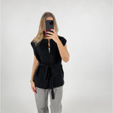 LUELLA vest, sort