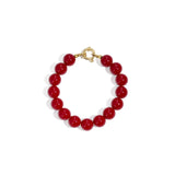 LULU perle armbånd, rød