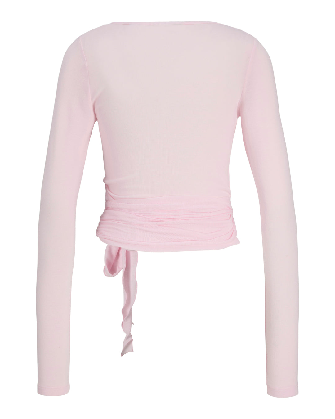 Produktfoto af Luna cardigan i lyserød. På hvid baggrund. Fra by Sofie Sønderby