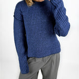 MAGHNA strik, mørkeblå