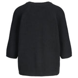 MARGE strik t-shirt, sort