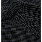 MARGE strik t-shirt, sort