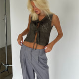 MARY strik top, kaki