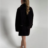 MIA denim nederdel, brun
