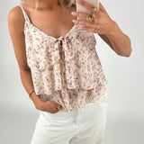 MICHELA top, beige