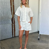 MIKA shorts, hvid