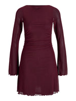 MINNA kjole bordeaux