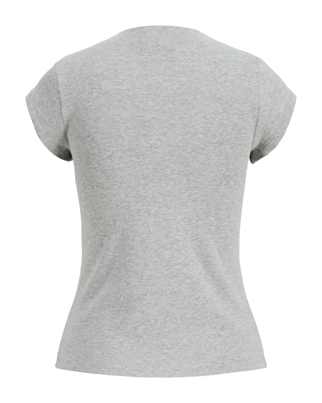Produktbillede af grå MYA bluse. Set bagfra. Fra BySofieSønderby
