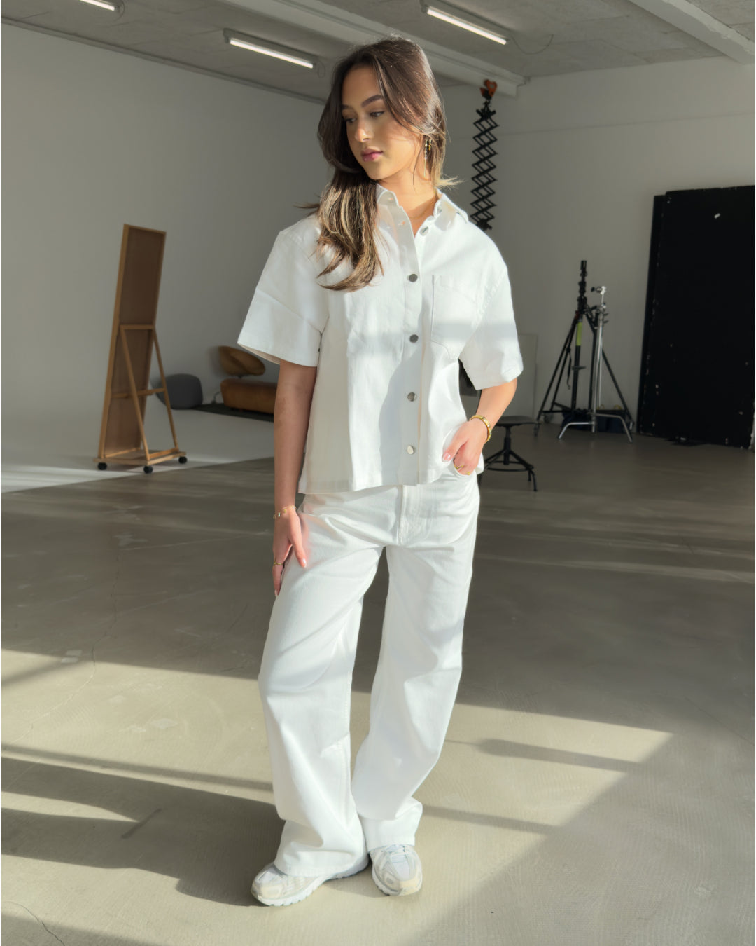 NANNA jeans hvid