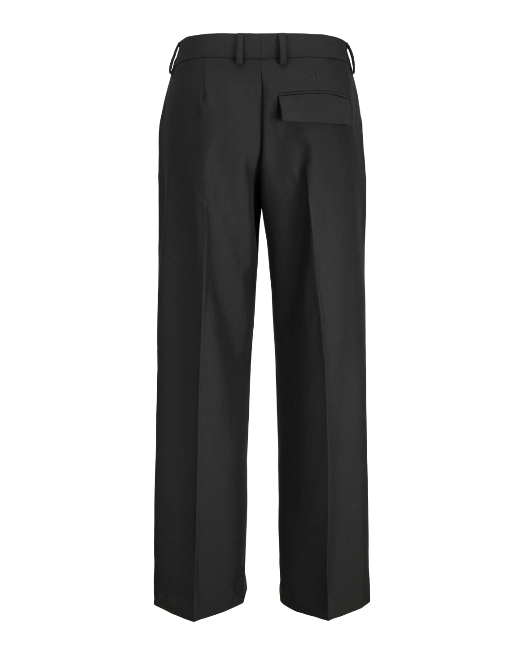 Produktbillede af sorte NAOMI ELLIS bukser. Set bagfra. Fra BySofieSønderby