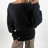 NIKITA one shoulder kjole, sort