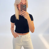 OLINA t-shirt, sort