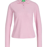 OLIVIA polo bluse, lyserød