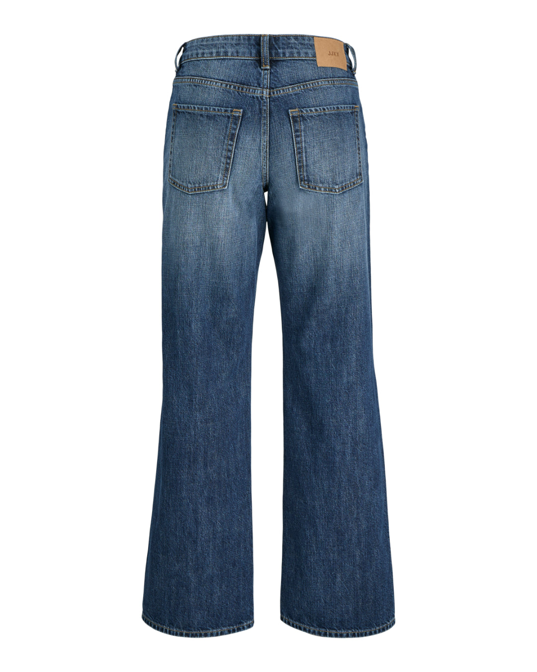 Produktbillede af blå PALERMO bukser. Set bagfra. Fra BySofieSønderby