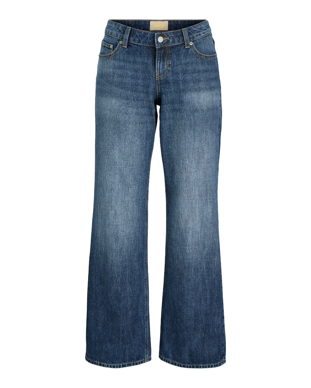 Produktbillede af blå PALERMO bukser. Set forfra. Fra BySofieSønderby