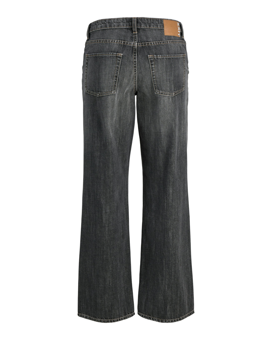 Produktfoto af grå Palermo jeans. På hvid baggrund. Fra BySofieSønderby