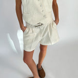 PALOMA shorts, hvid