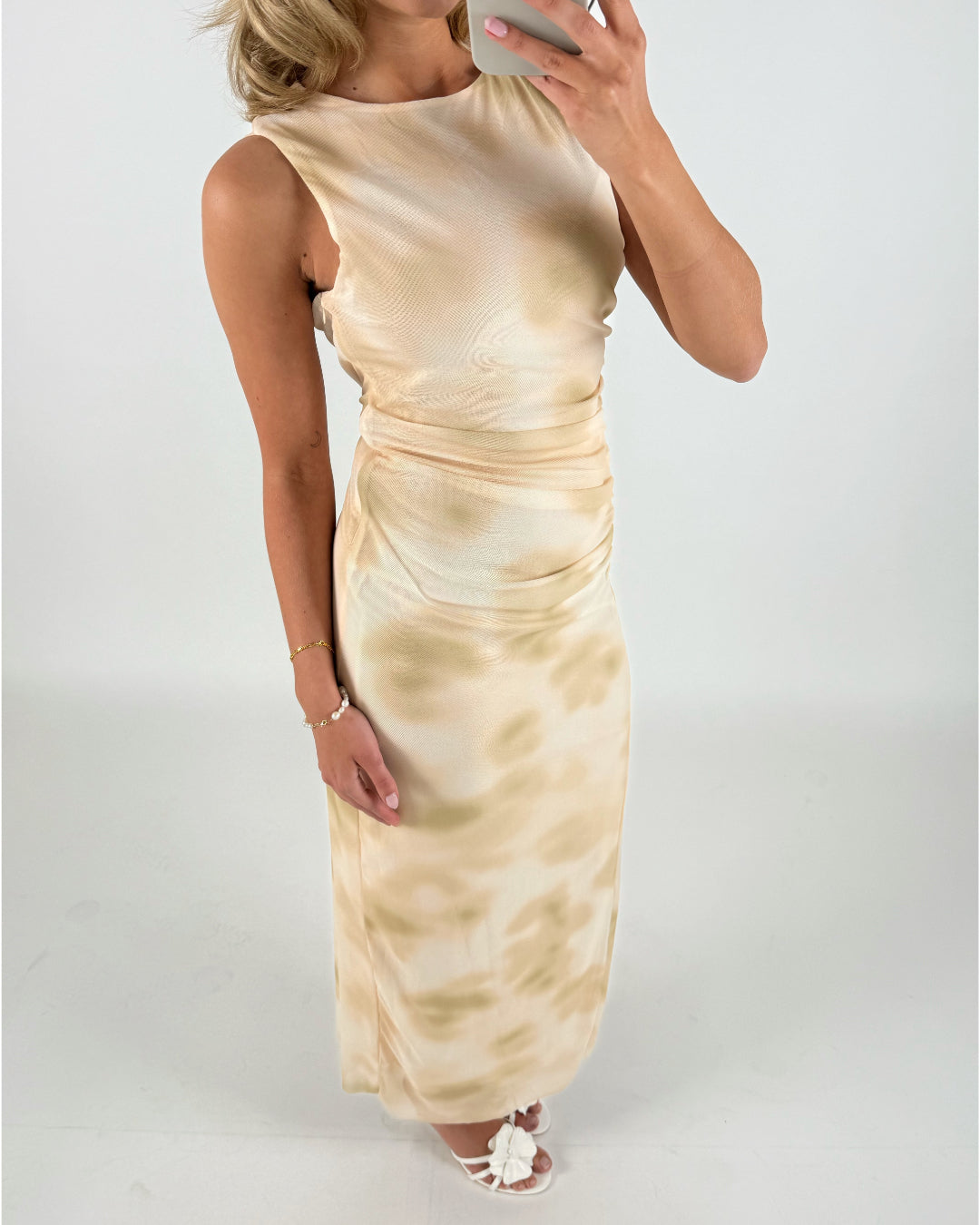 RACHEL kjole beige
