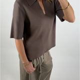 REYNARD polo strik, brun