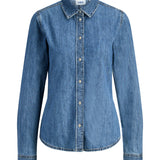 ROSE denim skjorte, mørkeblå