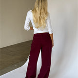 ROSIE jeans, bordeaux