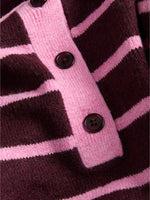Detaljebillede af RUBY polo i pink. Fra BySofieSønderby