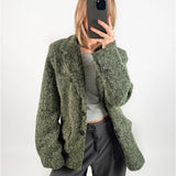 RUTH blazer jakke, grøn