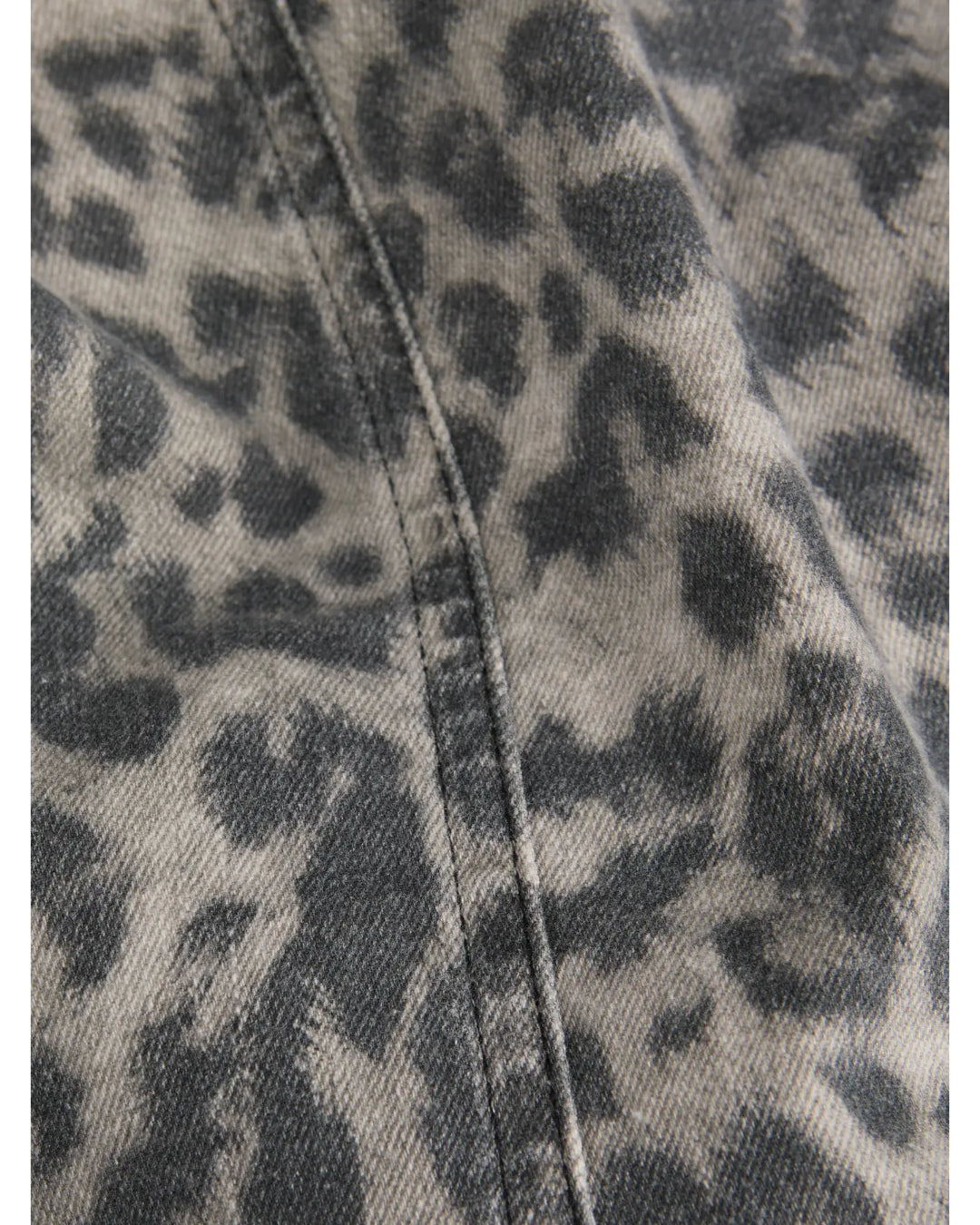 SARAH leopard top grå