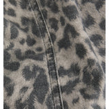 SARAH leopard top grå