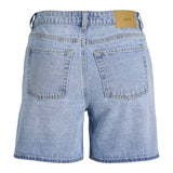 Produktbillede af blå SEVILLE shorts. Set bagfra. Fra BySofieSønderby