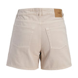 Produktbillede af creme farvede SEVILLE shorts. Set bagfra. Fra BySofieSønderby