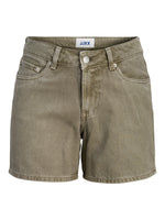 Produktbillede af grønne SEVILLE shorts. Set forfra. Fra BySofieSønderby