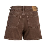 Produktbillede af brune SEVILLE shorts. Set bagfra. Fra BySofieSønderby