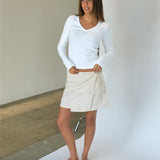 SINA nederdel, beige