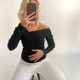SISSE bluse, sort