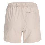 Produktbillede af beige farvede SKY shorts. Set bagfra. Fra BySofieSønderby