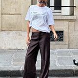SNDRB ATELIER t-shirt, hvid/stone