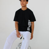 SØNDERBY t-shirt, sort/hvid