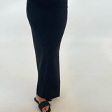 SOPHIA maxi nederdel, sort
