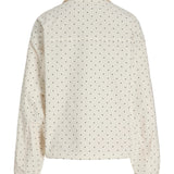 SOPHIE prikket jakke, hvid