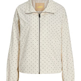 SOPHIE prikket jakke, hvid