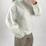 SOPHIE prikket jakke, hvid